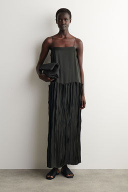 APPLIQU?D PANELLED MIDI DRESS - H&m фото 2