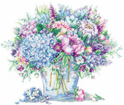 Набор для вышивания Сделай своими руками Л-22 Летний букет 33 х 30 см