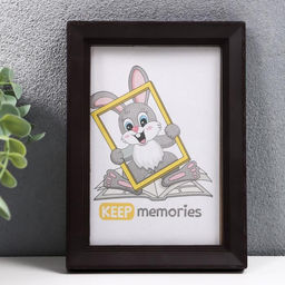 Фоторамка для фото 10×15 см Keep memories, Willow, пластик под венге