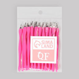 Триммер для кутикулы, 11 см, набор 20 шт, цвет розовый/серебристый - Queen fair фото 4