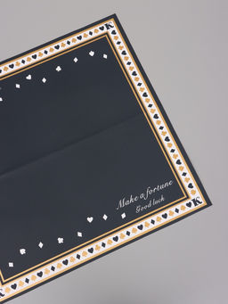 Цена за 20 шт. Пленка для цветов, «Удача», тёмно-синий, 57×57 см