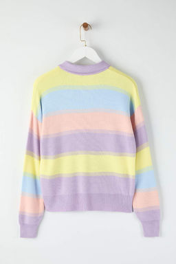 Mint Renk Bloklu Triko Kazak TWOAW22KZ0193 - Trendyolmilla фото 17