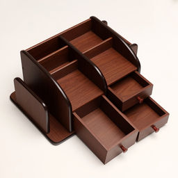 Органайзер 7 секций, с 3 выдвижными ящиками, 30×20×14 см