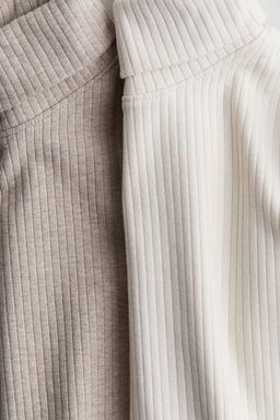 Pack de 2 camisetas de canale con cuello alto - H&m фото 2