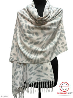 Палантин женский с принтом