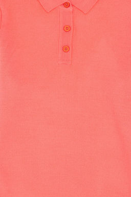 Трикотажное платье с цветком граната для девочки Неожиданная скидка в корзине - U.s. polo assn фото 5