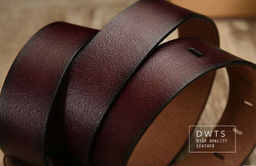 Ремень BL-L-200-Red/Gold-105
