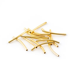 Zlatka Трубочка металлическая DC-063 25 мм 50 шт СК/Распродажа №01 под золото  фото 2