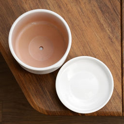 Горшок для цветов Афродита, керамический, с поддоном, 1.7 л, белый - Simaland фото 4