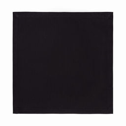 Салфетка декоративная «Этель», 40×40 см, саржа, 100% хлопок, саржа, 250 г/м², чёрная