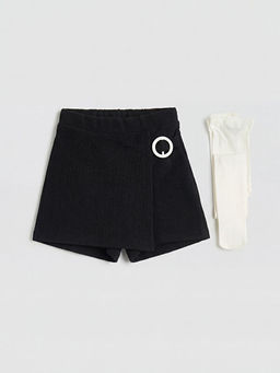 Puantiyeli K?z ?ocuk 3l? Tak?m