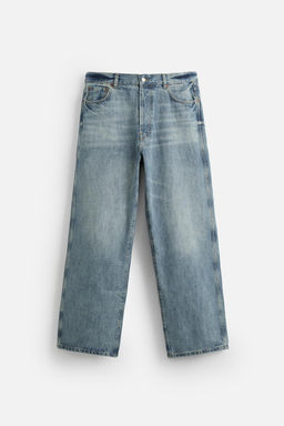 RELAXED STRAIGHT-LEG JEANS - Zara фото 2