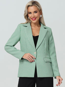 Жакет Секрет удачного образа, грин - Dstrend фото 11