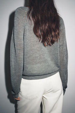 KNIT BAKER SWEATER - Zara фото 9