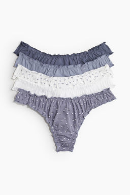 Pack de 5 bragas Thong