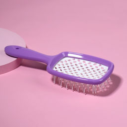 Цена за 2 шт. Расчёска массажная, широкая, продуваемая, 8.3×20(±1) см, МИКС