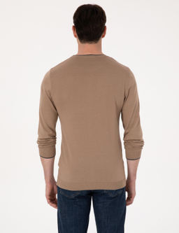 Camel Slim Fit Kazak - Cacharel фото 5