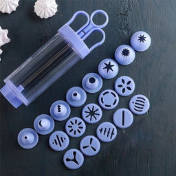 Кондитерский шприц и 8 насадок / DE-72 /уп 72/