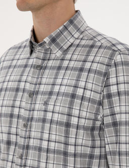 Lacivert Regular Fit Uzun Kollu G_mlek - Pierre cardin фото 7