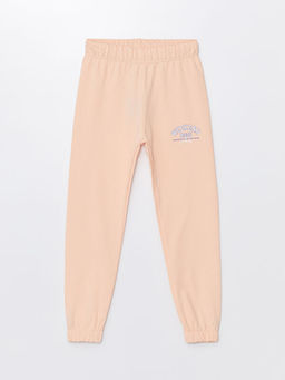 Beli Lastikli Bask?l? K?z ?ocuk Jogger E?ofman Alt?