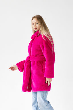 Шубка утеплённая 25005 (белый) - Kankan фото 15