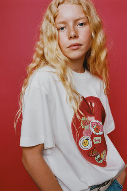 APPLE AND LABEL T-SHIRT - Zara фото 5