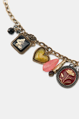 PACK OF 2 CHARM NECKLACES - Zara фото 3