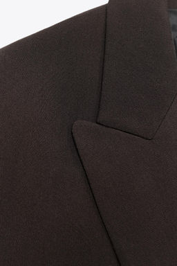 BLAZER CRUZADA OVERSIZE / Marr?n - Zara фото 9