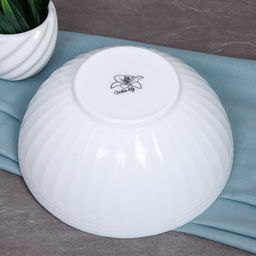 Набор суповых тарелок 4 штуки Богатырь 1100 мл белый Египет / LMW-70 (WHITE) /уп 12/ - Галеонтрейд фото 3