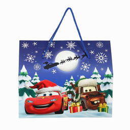 Пакет-коробка С Новым годом, 37 ? 33 ? 20 см