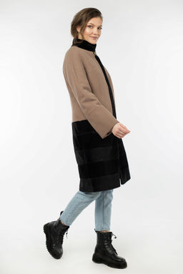 02-1065 Пальто женское утепленное - El podio фото 3