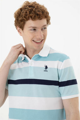 Мужская мятная футболка Неожиданная скидка в корзине - U.s. polo assn фото 2