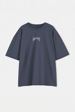 TRENDYOL MAN Buyuk Beden Siyah Oversize/Genis Kesim %100 Pamuklu T-Shirt TMNSS25BF00008 - Trendyolmilla фото 13