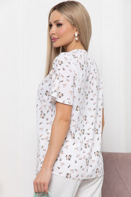 Блуза Ралина (вайт) Б5952 - Lt collection фото 2