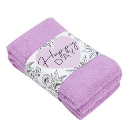 Набор махровых полотенец Happy day, 30×30 см - 3 шт., 340 г/м², 100% хлопок