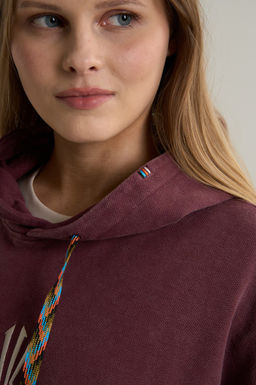 Худи Бордовый KAI Sweat Hoodie - Anta фото 9
