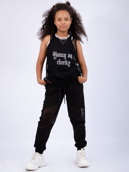 Брюки "БД-18" сетка, футер с лайкрой (М)