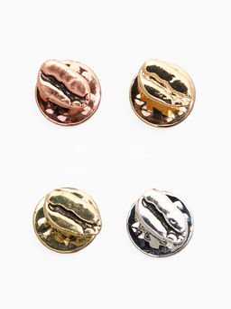 Значки Зерна кофе, набор 4 шт. миксы