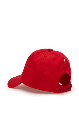 Красная шляпа мальчика - U.s. polo assn фото 3
