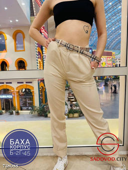 Женские летние брюки зауженные - Bruno фото 7