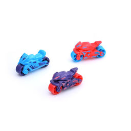 Мотоцикл-катапульта со светом и звуком, на батарейках, в коробке