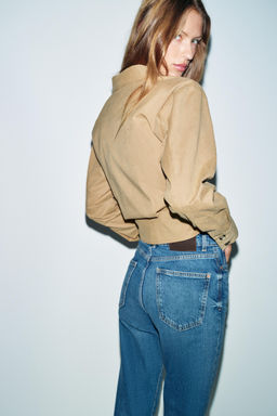 Z.01 MOM FIT HIGH-WAIST JEANS - Zara фото 19