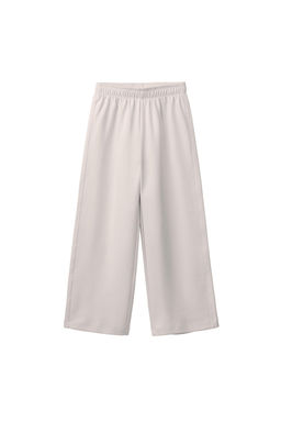 WIDE-LEG INTERLOCK TROUSERS - Zara фото 11