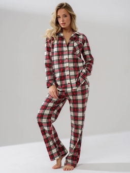 Пижама 100% хлопок  Комфорт (классическая) - Оптима фото 2