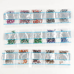 Алмазная мозаика на новый год с частичным заполнением на холсте Лисичка, 15?21 см, набор для творчества