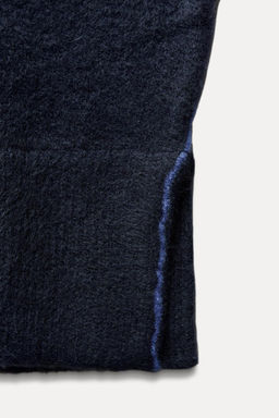 KNIT SWEATER WITH CONTRAST TRIMS - Zara фото 7