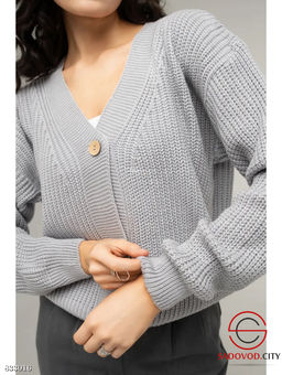 Кардиган женский на пуговицах