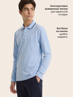 Рубашка-поло 4ш72326 голубой
