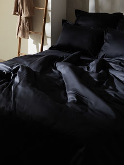 Пододеяльник 1.5-спальный SL Home, 180220 см, чёрный, тенсель - Sima-land home фото 6