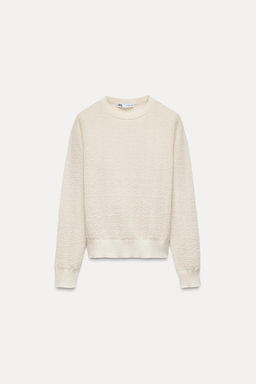 FINE KNIT SEMI-SHEER SWEATER - Zara фото 12